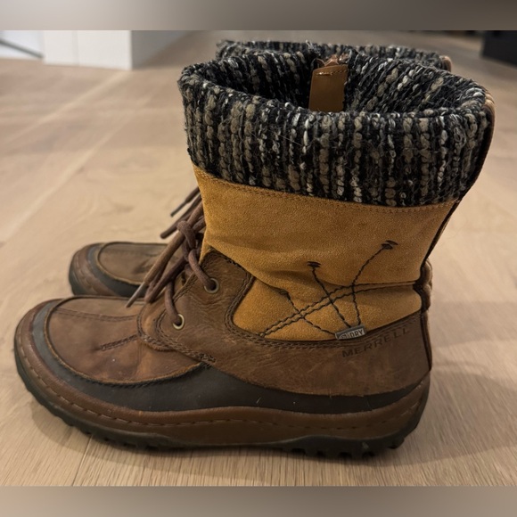 Women’s MERRELL Decora Bolero Winter Hiking Boots - Size 6.5 - Picture 3 of 5